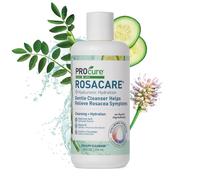 PROcure ROSACARE Gentle Facial Cleanser, 237 ml, Moisturising Cleanser with Hyaluronic Acid and Niacinamide, Facial Cleanser for Sensitive Skin, Relieves Rosacea Symptoms such as Redness