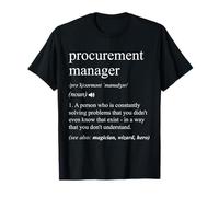 Procurement Manager Funny Dictionary Definition T-Shirt