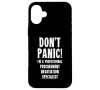 Procurement Negotiation Specialist Case for iPhone 16 Plus