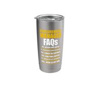 Procurement Specialist Funny Procurement Manager FAQs Stainless Steel Insulated Tumbler