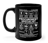Procurement Specialist Mug Gifts 11oz Black Ceramic Coffee Cup - Procurement Specialist Sense Of Humor Mug