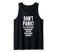 Procurement Supplier Relationship Manager Tank Top