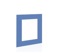 Procut Global 12x10" Pacific Blue Picture Mount - Fits 8x6" Aperture
