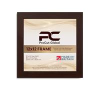 Procut Global 12X12 Rose Wood Picture Frames - Modern Wooden Photo Frame with Shatterproof Perspex for Wall or Tabletop - Perfect for Posters, Certificates, Prints - Sizes & Colors Available
