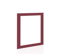 Procut Global 14x11" Burgundy Picture Mount - Fits A4 Aperture