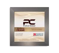 Procut Global 15X15CM Aluminium Picture Frames - Modern Wooden Photo Frame with Shatterproof Perspex for Wall or Tabletop - Perfect for Posters, Certificates, Prints - Sizes & Colors Available