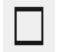Procut Global 16x12 Black Picture Mount to Fit 12x10 Aperture Size - Photo Mounts Sheet Cut to Size - Cardboard Mount for Photos, Posters, Prints & Certificates - UK Made