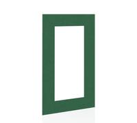 Procut Global 16x9" Forest Green Picture Mount - Fits 12x5" Aperture