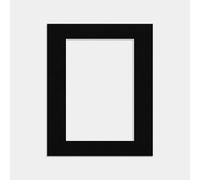 Procut Global 20x16 Black Picture Mount to Fit 15x10 Aperture Size - Photo Mounts Sheet Cut to Size - Cardboard Mount for Photos, Posters, Prints & Certificates - UK Made
