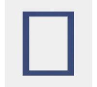 Procut Global 20x16" Blue Picture Mounts to Fit A3 Aperture - Precision Cut Cardboard Photo Mount - Ideal for Frames, Prints, Artwork & Certificates - Sizes & Colours Available