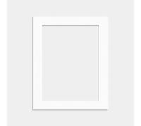 Procut Global 20x16'' inch White Picture Mounts to Fit 16x12'' Size Photo Mount with Aperture for 16x12'' White Mount Board Card Picture Frame Mats For Display Artwork or Paintings