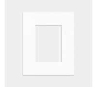 Procut Global 20x16'' inch White Picture Mounts to Fit A4 Size Photo Mount with Aperture for A4 White Mount Board Card Picture Frame Mats For Display Artwork or Paintings