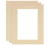Procut Global 20x16" Ivory Picture Mounts - Fits 15x10" Photo Size