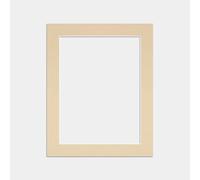 Procut Global 20x16 Ivory Picture Mounts to Fit 16x12 Photo Frames- Photo Mounts for Frames - Stylish & Durable Mount Board Card for Home Decor