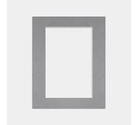 Procut Global 20x16 Mid Grey Picture Mounts to Fit 15x10 Photo Frames- Photo Mounts for Frames - Stylish & Durable Mount Board Card for Home Decor