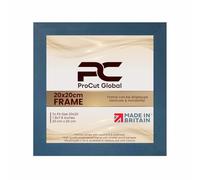 Procut Global 20X20CM Navy Blue Picture Frames - Sleek Wooden Photo Frame with Shatterproof Perspex for Wall or Tabletop - Perfect for Posters, Certificates, Prints-Multiple Sizes & Colors Available