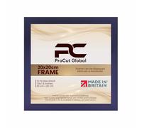 Procut Global 20X20CM Purple Picture Frames - Sleek Wooden Photo Frame with Shatterproof Perspex for Wall or Tabletop - Perfect for Posters, Certificates, Prints-Multiple Sizes & Colors Available