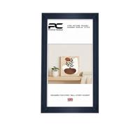 Procut Global 22x8 Black Picture Frames - Modern Step Wooden Photo Frame with Shatterproof Perspex for Wall or Tabletop - Perfect for Posters, Certificates & Prints - Sizes & Colors Available