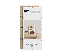 Procut Global 24x10" Frameless Clip Picture Frames For Photos