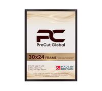 Procut Global 30x24 Mahogany Picture Frames - Classic Wooden Photo Frame with Shatterproof Perspex for Wall or Tabletop - Perfect for Posters, Certificates & Prints - Sizes & Colors Available