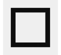 Procut Global 40x40cm Black Picture Mount to Fit 30x30cm Aperture Size - Photo Mounts Sheet Cut to Size - Cardboard Mount for Photos, Posters, Prints & Certificates - UK Made