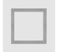 Procut Global 40x40CM Silver Picture Mounts to Fit 30x30CM Aperture Size - Photo Mount Sheets for Frames, Posters, Prints & Certificates - Sizes A1 to A6 & 5x5 to 100x70CM & Colors Available