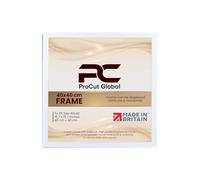 Procut Global 40X40CM White Picture Frames - Sleek Wooden Photo Frame with Shatterproof Perspex for Wall or Tabletop - Perfect for Posters, Certificates, Prints-Multiple Sizes & Colors Available