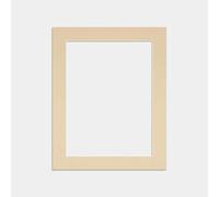 Procut Global 50x40cm Ivory Picture Mounts to Fit 40x30cm Aperture - Precision Cut Cardboard Photo Mount - Ideal for Frames, Prints, Artwork & Certificates - Sizes & Colours Available