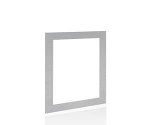 Procut Global 50x40cm Silver Picture Mounts - Fits 40x30cm Photo Size