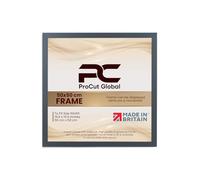 Procut Global 50X50CM Dark Grey Picture Frames - Sleek Wooden Photo Frame with Shatterproof Perspex for Wall or Tabletop - Perfect for Posters, Certificates, Prints-Multiple Sizes & Colors Available