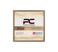 Procut Global 50x50CM Oak Picture Frames - Classic Wooden Photo Frame with Shatterproof Perspex for Wall or Tabletop - Perfect for Posters, Certificates & Prints - Sizes & Colors Available