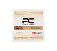 Procut Global 50X50CM White Picture Frames - Sleek Wooden Photo Frame with Shatterproof Perspex for Wall or Tabletop - Perfect for Posters, Certificates, Prints-Multiple Sizes & Colors Available