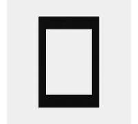 Procut Global 60x40cm Black Picture Mounts to Fit A3 Size Photo Mount with Aperture for A3 Black Mount Board Card Picture Frame Mats For Display Artwork or Paintings