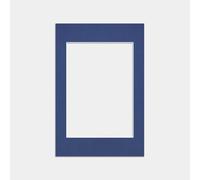 Procut Global 60x40cm Blue Picture Mounts to Fit A3 Aperture - Precision Cut Cardboard Photo Mount - Ideal for Frames, Prints, Artwork & Certificates - Sizes & Colours Available