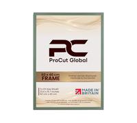 Procut Global 60x40CM Green Picture Frames - Classic Wooden Photo Frame with Shatterproof Perspex for Wall or Tabletop - Perfect for Posters, Certificates & Prints - Sizes & Colors Available