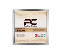 Procut Global 60X60CM Aluminium Picture Frames - Modern Wooden Photo Frame with Shatterproof Perspex for Wall or Tabletop - Perfect for Posters, Certificates, Prints - Sizes & Colors Available