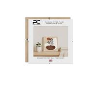 Procut Global 6X6 Clip Frames - Frameless Perspex Wall-Mount Display for Posters, Pictures, Photos & Certificates - Lightweight & Shatterproof - Sizes A6 to A0 & 4x4 to 100x90cm Available