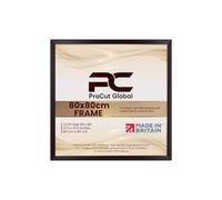 Procut Global 80x80CM Mahogany Picture Frames - Classic Wooden Photo Frame with Shatterproof Perspex for Wall or Tabletop - Perfect for Posters, Certificates & Prints - Sizes & Colors Available