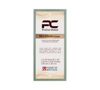 Procut Global 90x30CM Green Picture Frames - Classic Wooden Photo Frame with Shatterproof Perspex for Wall or Tabletop - Perfect for Posters, Certificates & Prints - Sizes & Colors Available
