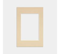 Procut Global 90x60cm Ivory Picture Mounts to Fit 60x40cm Aperture - Precision Cut Cardboard Photo Mount - Ideal for Frames, Prints, Artwork & Certificates - Sizes & Colours Available