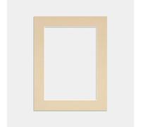 Procut Global 9x7" Ivory Picture Mounts to Fit 5x7" Aperture - Precision Cut Cardboard Photo Mount - Ideal for Frames, Prints, Artwork & Certificates - Sizes & Colours Available