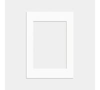 Procut Global A1 White Picture Mount to Fit A2 Size Photo Mounts with Aperture for A2 White Mount Board Card Picture Frame Mats For Display Artwork or Paintings