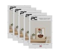 Procut Global A2 Frameless Clip Picture Frames For Photos - Pack of 5