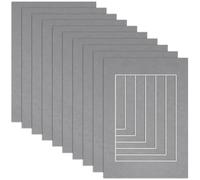 Procut Global A2 Mid Grey Picture Mounts - Fits A3 Photo Size