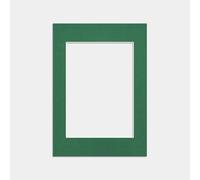 Procut Global A3 Emerald Picture Mounts to Fit A4 Aperture - Precision Cut Cardboard Photo Mount - Ideal for Frames, Prints, Artwork & Certificates - Sizes & Colours Available