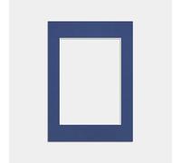 Procut Global A4 Blue Picture Mounts to Fit A5 Photo Frames- Photo Mounts for Frames - Stylish & Durable Mount Board Card for Home Decor