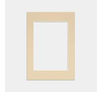 Procut Global A4 Ivory Picture Mounts to Fit A5 Photo Frames- Photo Mounts for Frames - Stylish & Durable Mount Board Card for Home Decor