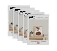 Procut Global A5 Frameless Clip Picture Frames For Photos - Pack of 5