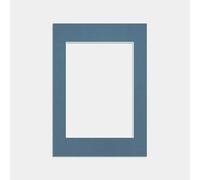 Procut Global A5 Pompadour Picture Mounts to Fit A6 Photo Frames- Photo Mounts for Frames - Stylish & Durable Mount Board Card for Home Decor