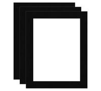 Procut Global Black 50x40cm Picture Mounts - Fits 40x30cm Photo Size